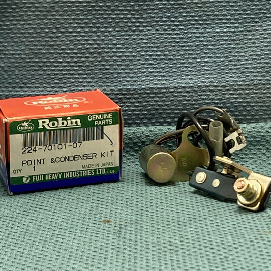 NEW GENUINE SUBARU ROBIN 224-70101-07 POINTS & CONDENSER KIT