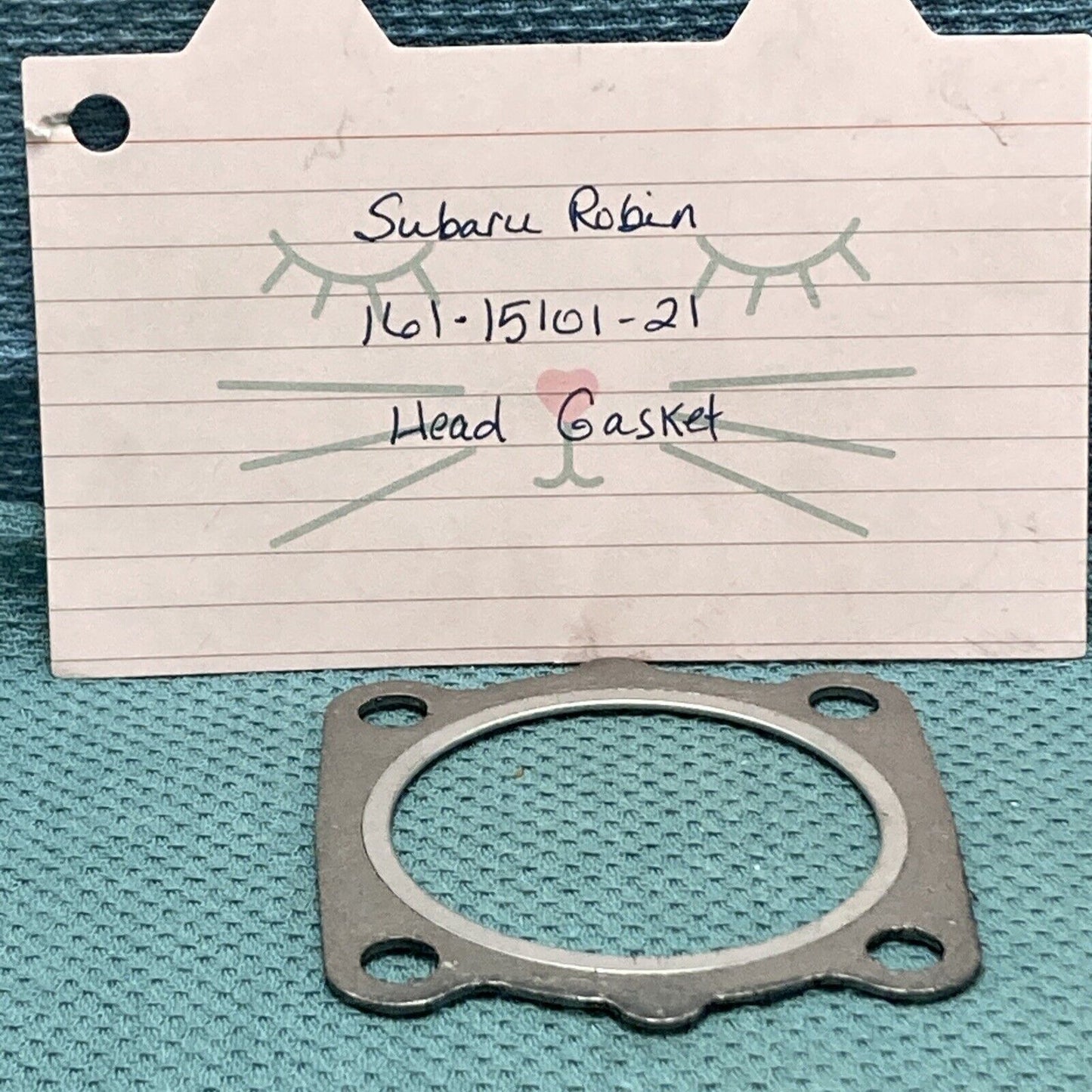 NEW REPLACES SUBARU ROBIN  161-15101-21 HEAD GASKET
