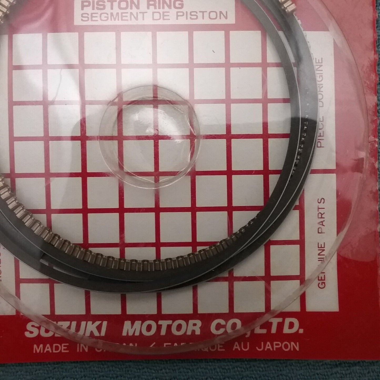 NEW GENUINE SUZUKI 12140-14D10-050, RING SET (OS:0.5), 1997-1999