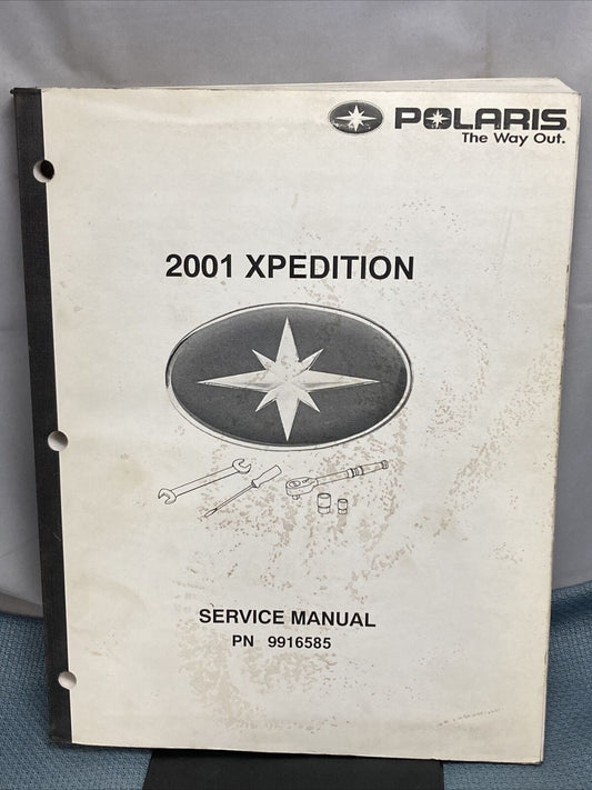 GENUINE POLARIS 9916585 XPEDITION SERVICE MANUAL 2001