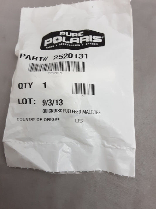 NEW GENUINE POLARIS 2520131 QUICKDISC,FUELFEED,MALE,TEE V99CB15DA 1999-2001