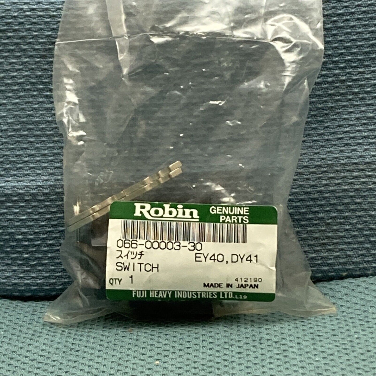 NEW GENUINE WISCONSIN ROBIN 066-00003-30 SWITCH, COMPLETE ASSEMBLY