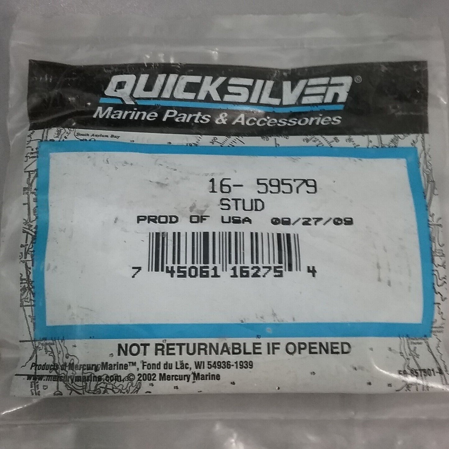 NEW QUICKSILVER 16-59579 STUD Mercruiser ALPHA ONE, GEN. 2, BLACKHAWK, BRAVO