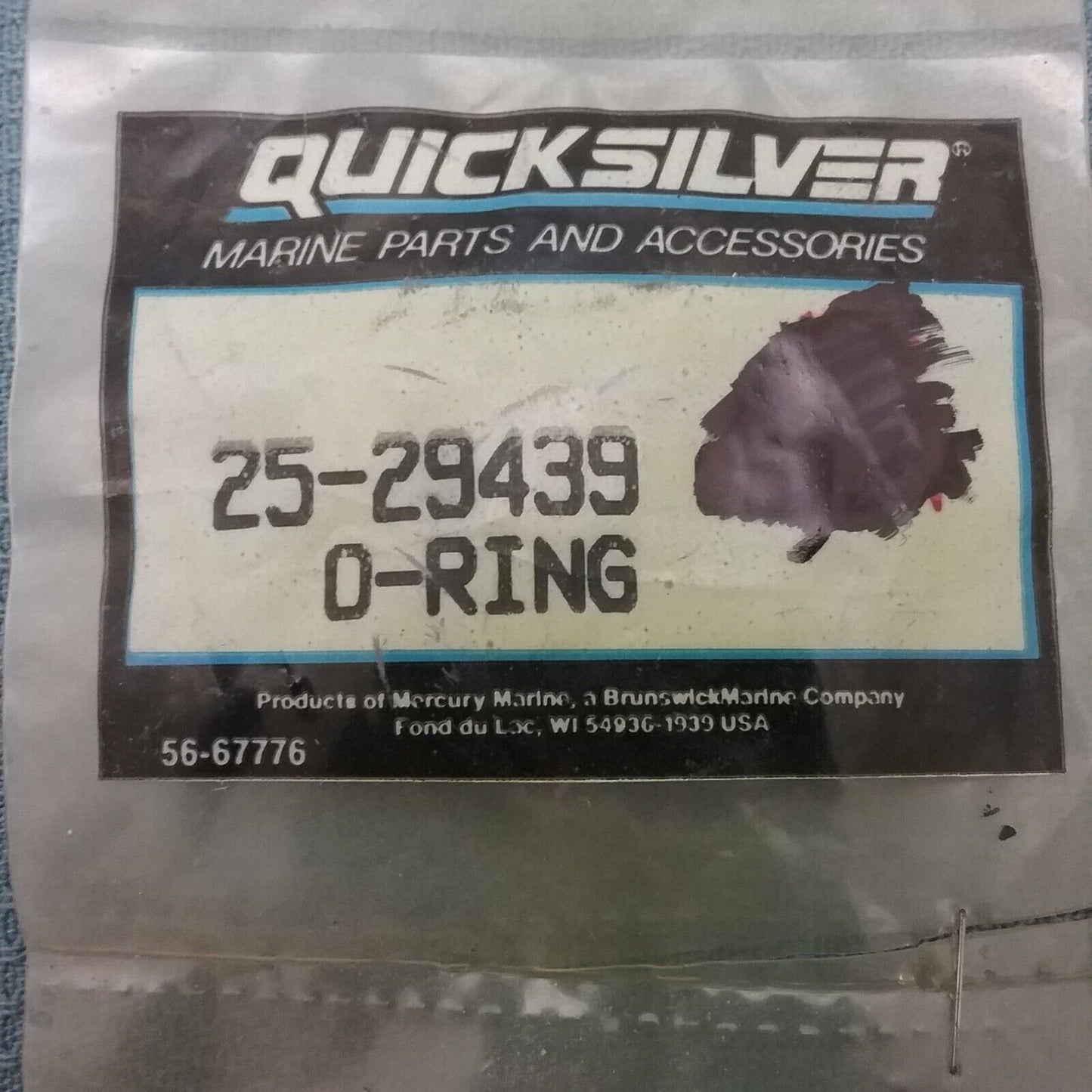 QTY3 NEW QUICKSILVER 25-29439 O RING Mercury 3.9-40HP Mercruiser 7.4L-8.2L