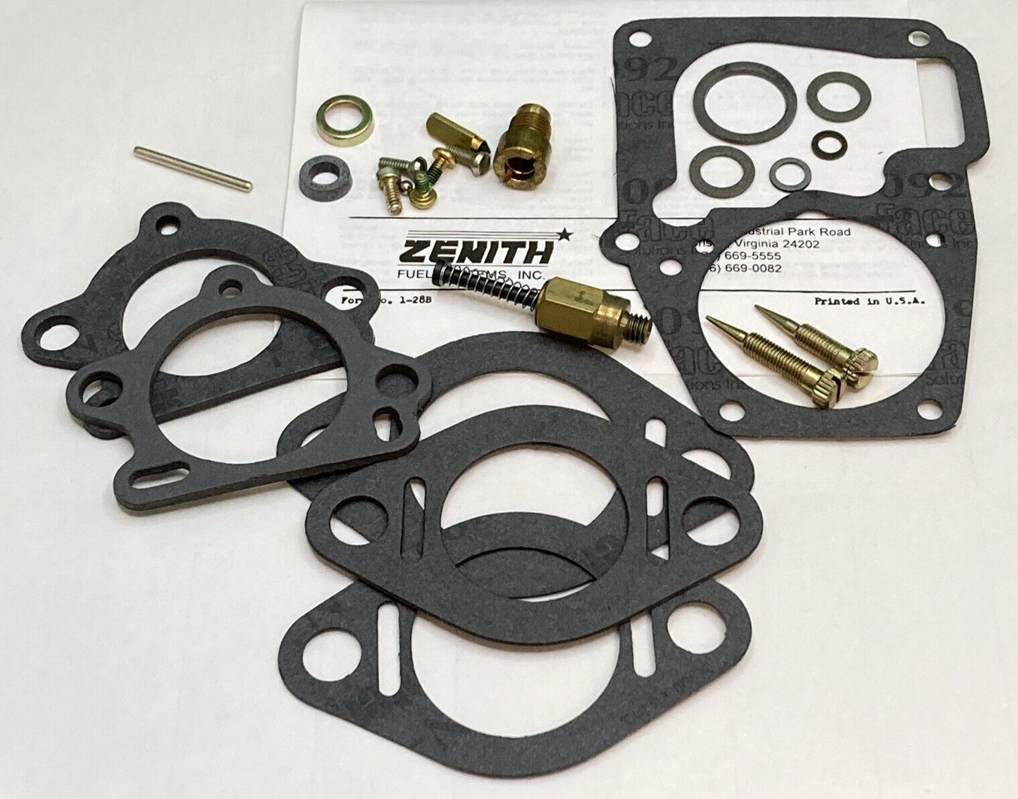 NEW GENUINE ZENITH FUEL SYSTEMS K2118 CARBURETOR KIT