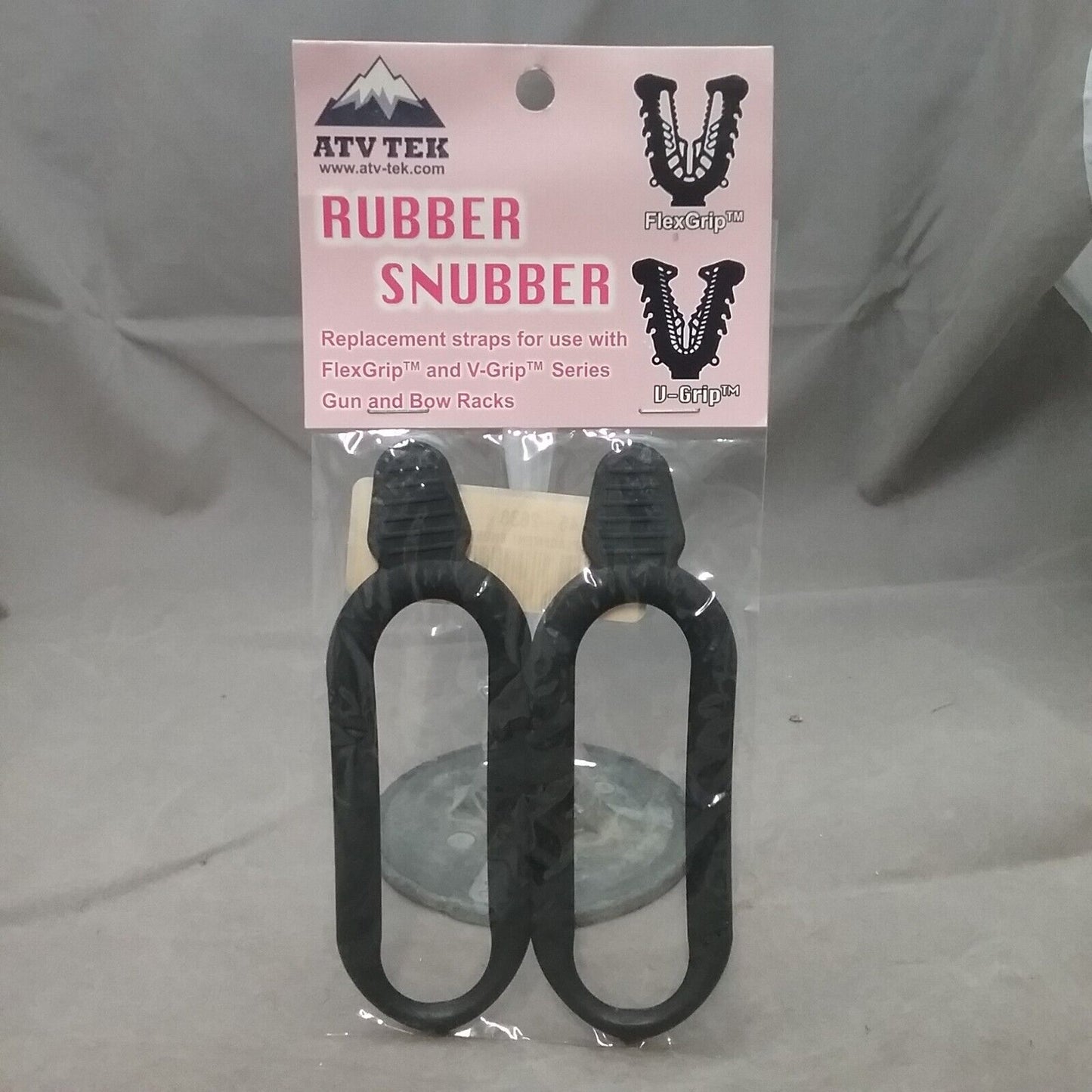 NEW ATV TEK 45-2638 RUBBER SNUBBER GUN AND BOW RACK REPLACEMENT STRAPS