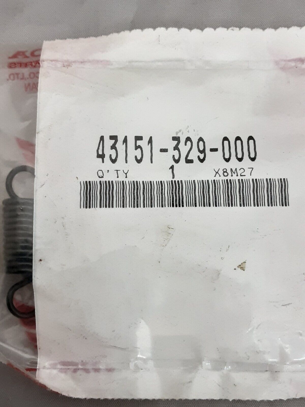 NEW GENUINE HONDA 43151-329-000 QTY2 SPRING, BRAKE SHOE ATC110 ATC70 CM400 79-17