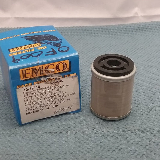 NEW EMGO 10-79110 OIL FILTER REPLACES YAMAHA 5H0-13440-00