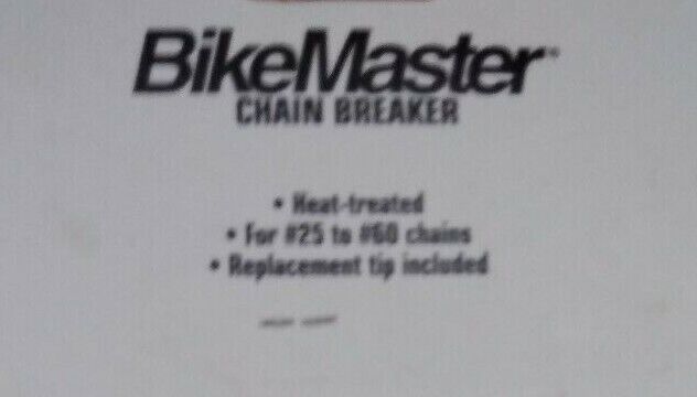 NEW BikeMaster Chain Breaker / 15-1523 / Black / #25-#60 Chains