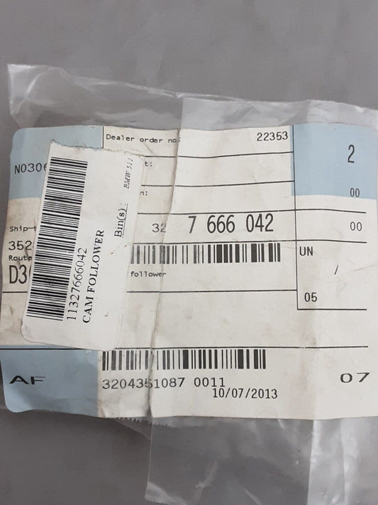 NEW GENUINE BMW 11327666042 CAM FOLLOWER 2.50MM K100RS K1100RS K1100LT K1200RS