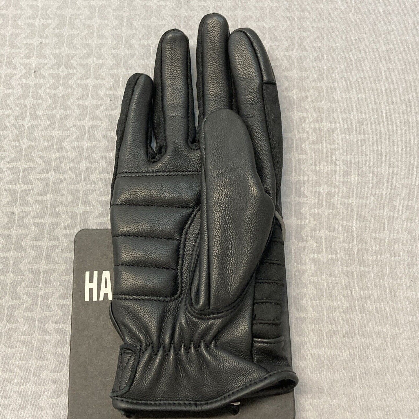 NEW GENUINE HARLEY DAVIDSON 98136-22VM MEN'S SMALL WILLIE G GLOVES BLACK