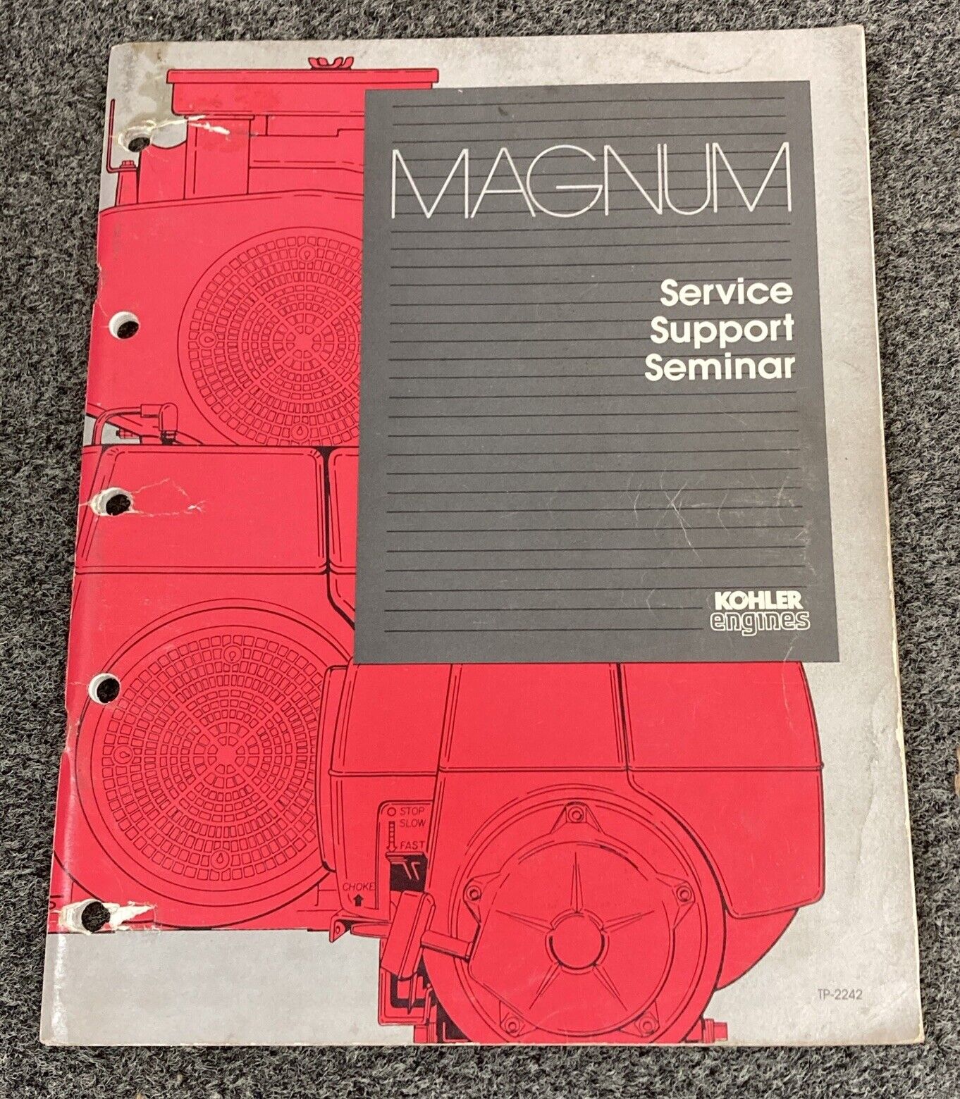 GENUINE KOHLER ENGINES SALES/SERVICE UPDATE SEMINAR MANUALS