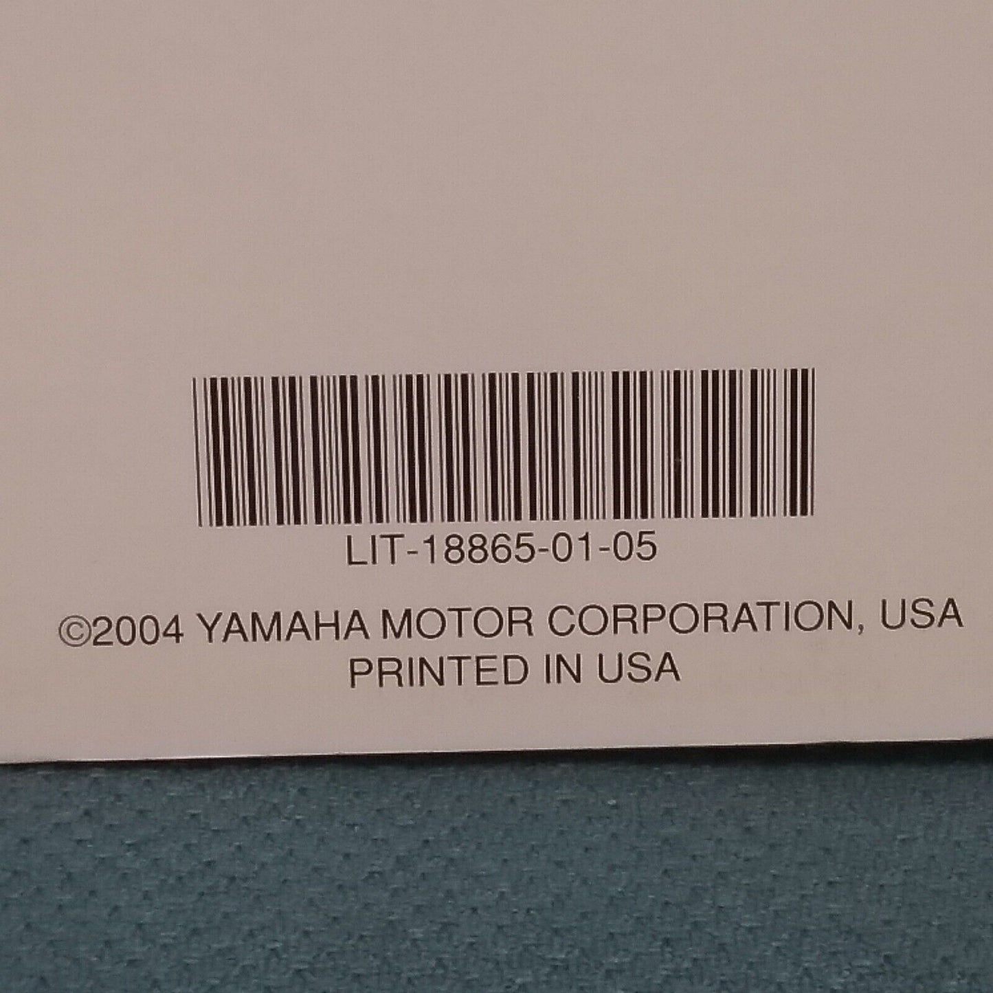 YAMAHA LIT-18865-01-05 MARINE TECHNICAL GUIDE 2005