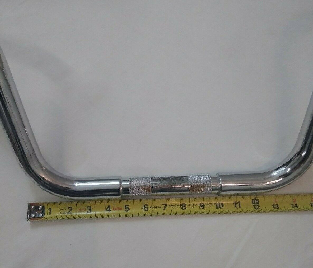 Wild1 Chubbys Chrome Motorcycle Handlebars / 1" / 10" Risers / 12" Handle Length