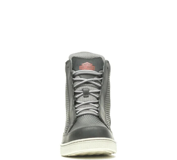NEW GENUINE HARLEY DAVIDSON D96263 SIZE 8 GREY Vardon Carbon Riding Sneaker