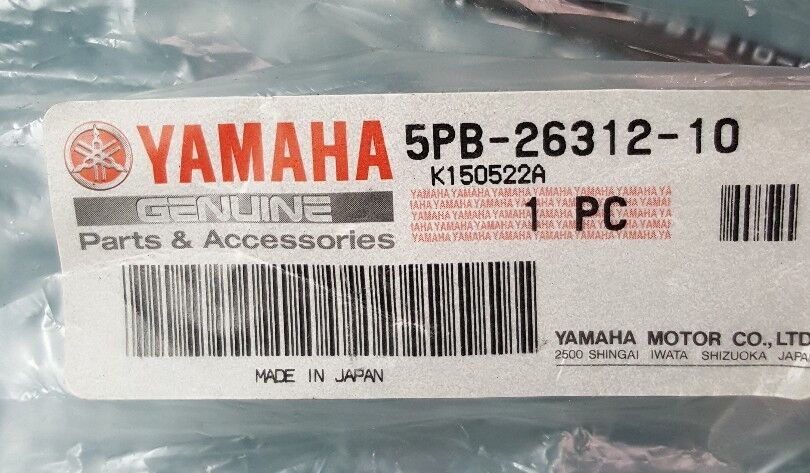 NEW GENUINE YAMAHA 5PB-26312-10 CABLE, THROTTLE 2 V-STAR XVS1100 1999-09