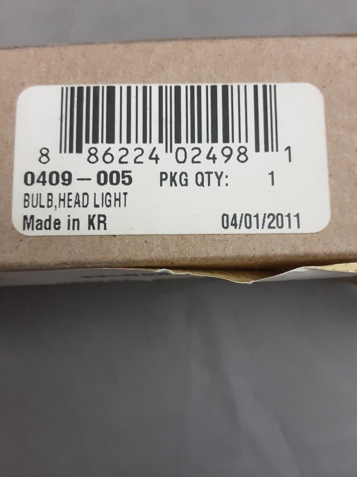 NEW GENUINE ARCTIC CAT 0409-005 HEADLIGHT BULB H6M