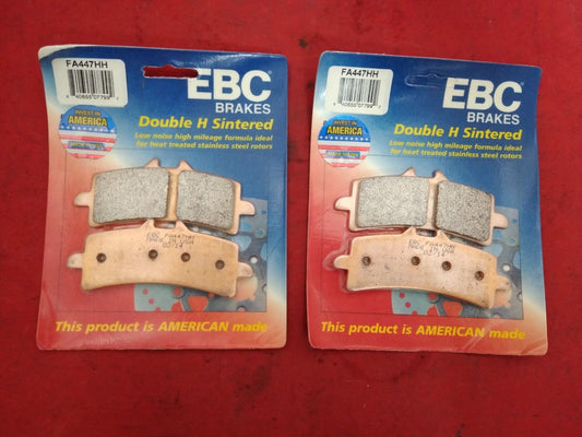 NEW EBC FA447HH Lot of 2 Double H Sintered Brakes 15-447H