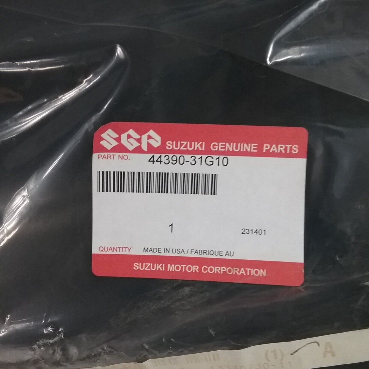 NEW GENUINE SUZUKI 44390-31G10 COVER FUEL TANK COVER PANEL