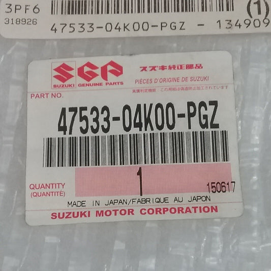 NEW GENUINE SUZUKI 47533-04K00-PGZ COVER, FRAME BODY LOWER RH (GRAY) 2016-17