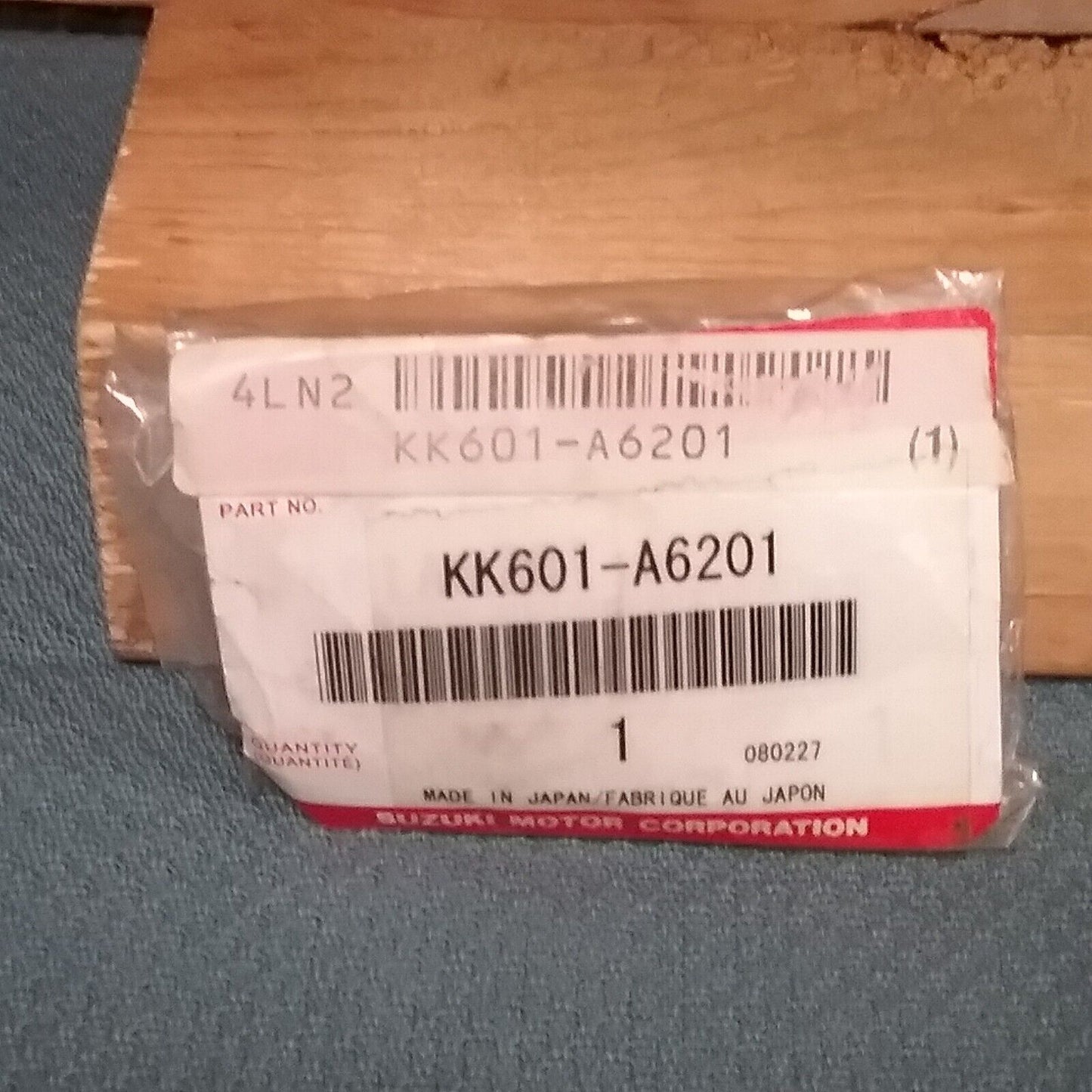 NEW GENUINE SUZUKI KK601-A6201 BALL BEARING