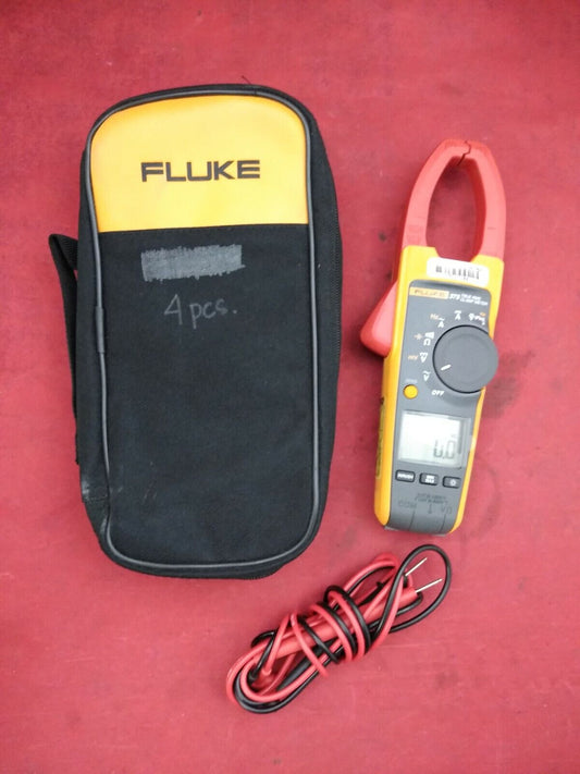 Wireless True-RMS 375 AC/DC Clamp Meter w/ Fluke Connect Compatibility and VFD