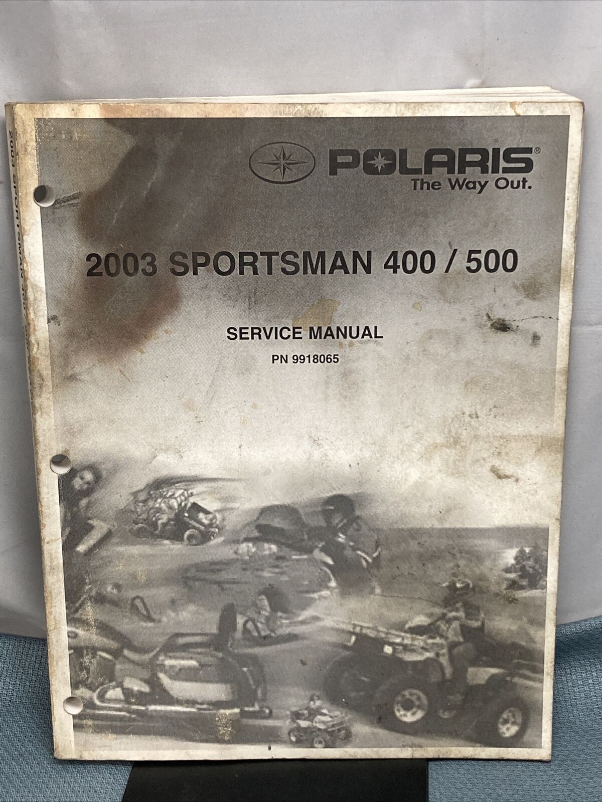 GENUINE POLARIS 9918065 SPORTSMAN 400/500 SERVICE MANUAL 2003