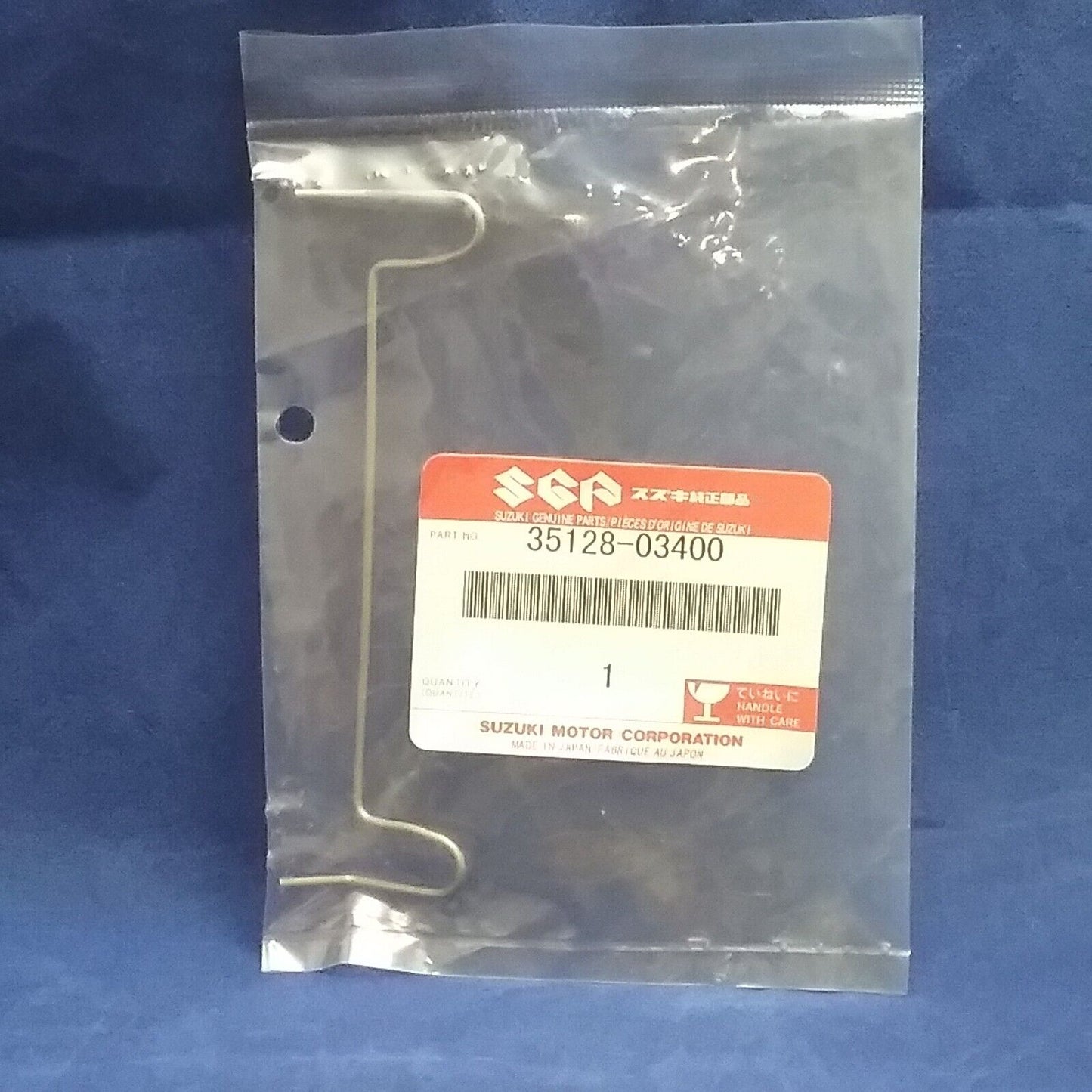 NEW GENUINE SUZUKI 35128-03400 SPRING, SUPPORT HEADLAMP DS80