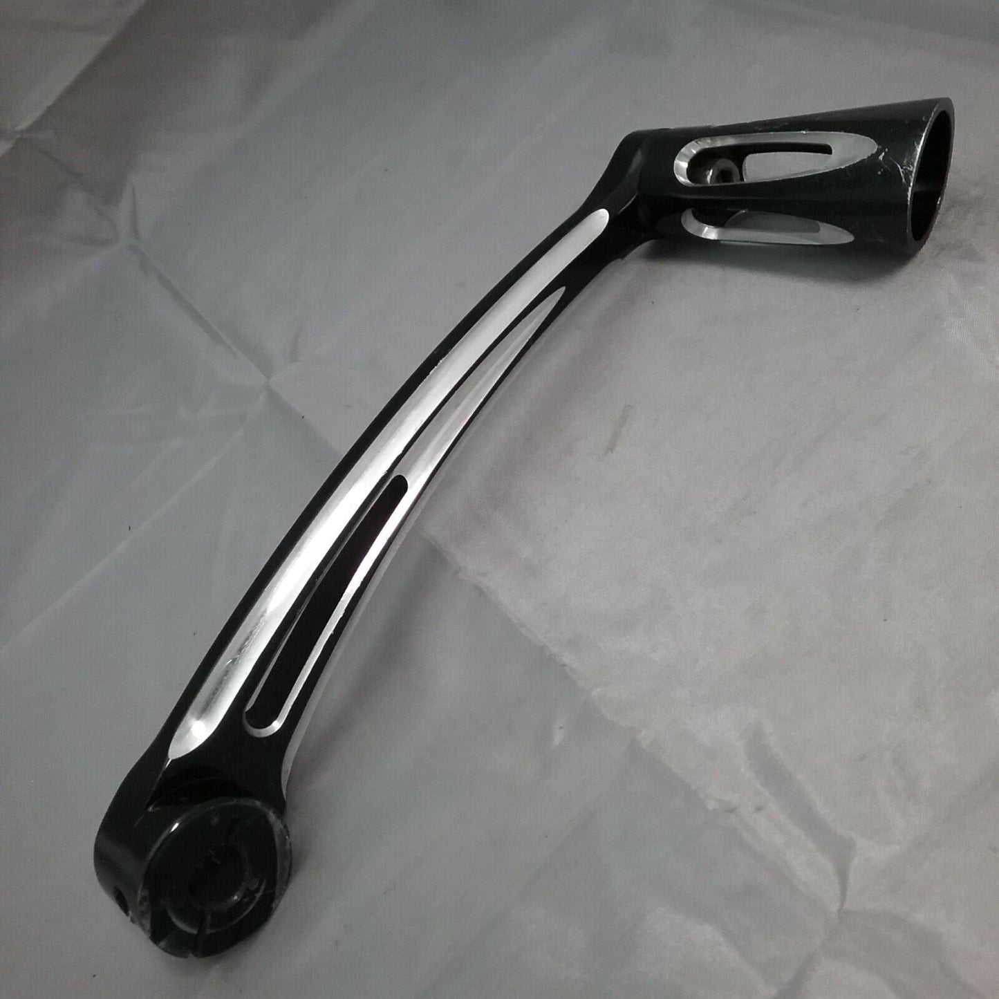 Arlen Ness 19-792 Heel/Toe Shift Lever Black Deep Cut Touring 97 Softail 00-17