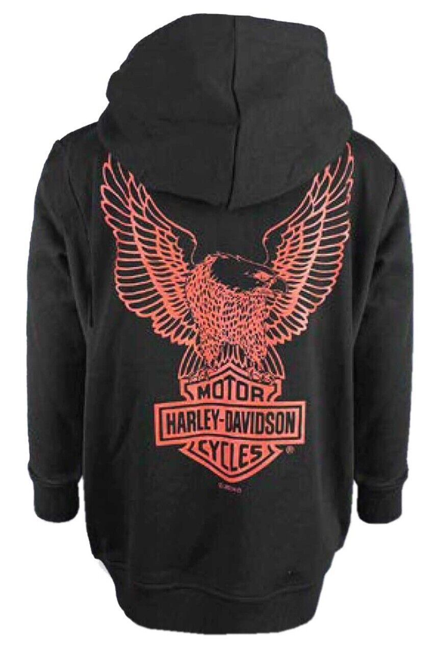 NEW HARLEY DAVIDSON 6570207 French Terry Toddler ZipUp Hooded Sweatshirt 2-3T