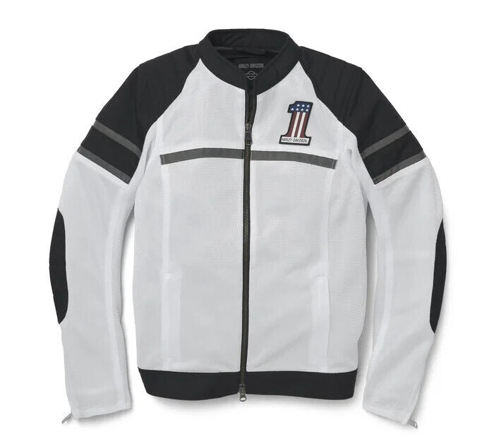 NEW GENUINE HARLEY DAVIDSON 97211-22VW SM Women Laurel Court Mesh Riding Jacket