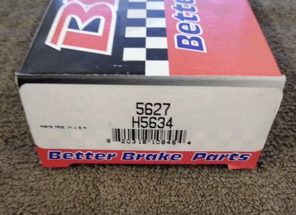 NEW BETTER BRAKE PARTS Brake Completion Kit 5627/H5634