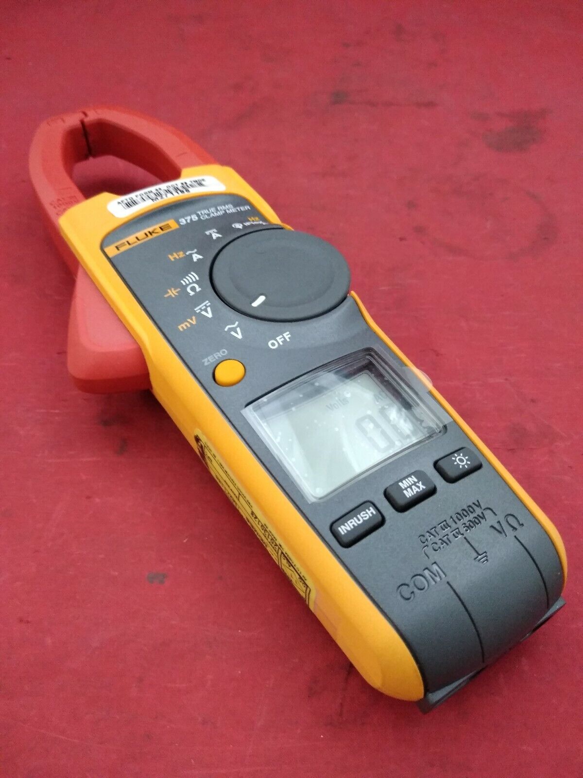 Wireless True-RMS 375 AC/DC Clamp Meter w/ Fluke Connect Compatibility and VFD