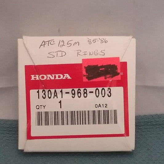 NEW HONDA ATC125M 130A1-968-003; 1985-1986 STD PISTION RINGS