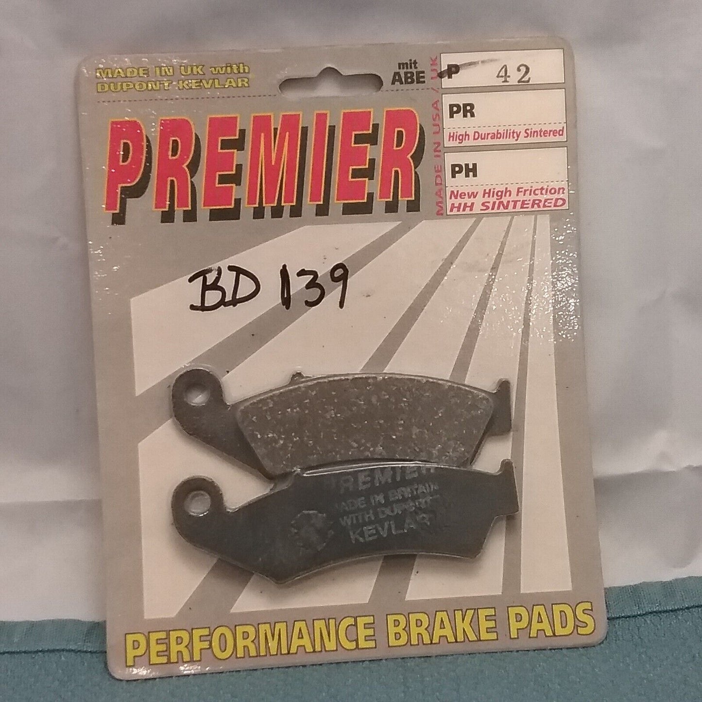 NEW PREMIER BRAKE PADS 42