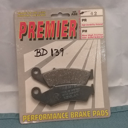 NEW PREMIER BRAKE PADS 42