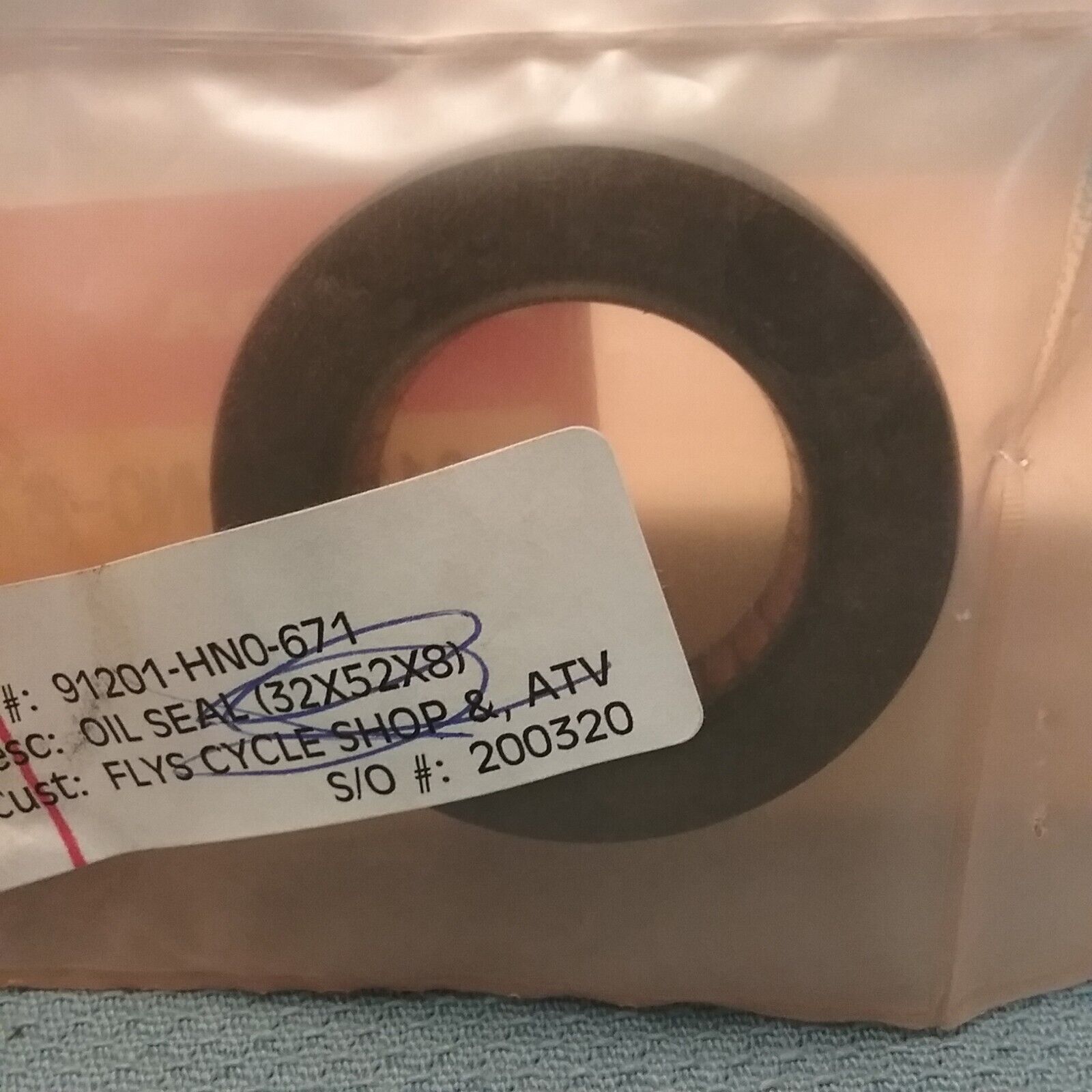 Honda Front Brake Dust Seal - OEM Replacement #91261-HN5-671