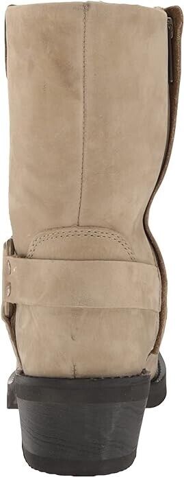 NEW HARLEY DAVIDSON D87244 SIZE 6 WOMEN'S KORSEN BROWN 7" FASHION HARNESS BOOTS