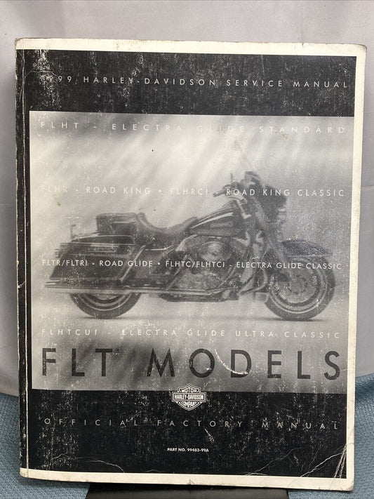 GENUINE HARLEY DAVIDSON 99483-99A FLT MODELS OFFICAL FACTORY MANUAL 1999