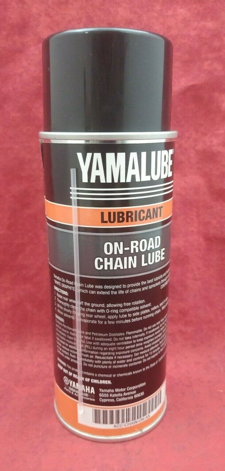NEW Yamalube Lubricant On-Road Chain Lube 14oz. ACC-CHAIN-ON-AA