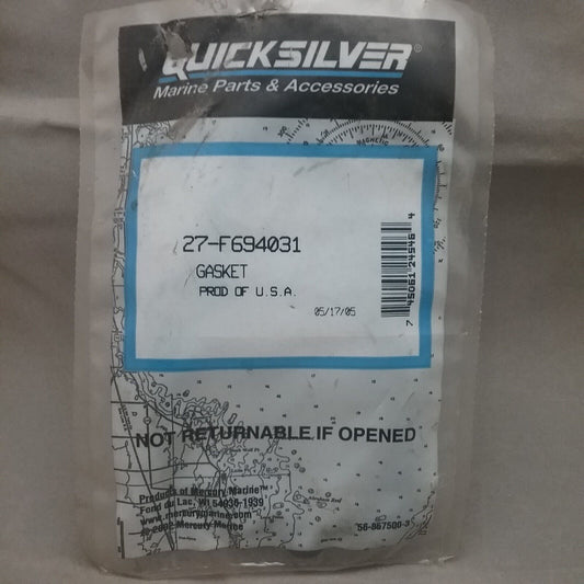 QTY2 NEW QUICKSILVER 27-F694031 GASKET MERCURY 85 90 120 125HP WATER PUMP ASSY