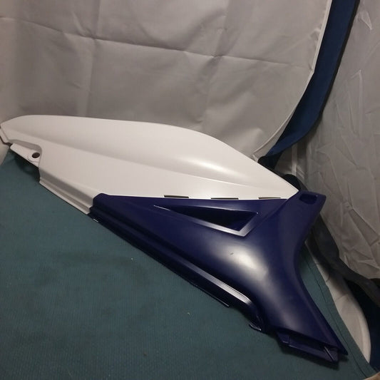 NEW SHERCO POLISPORT SIDE PANEL 8419700001 WHITE/BLUE