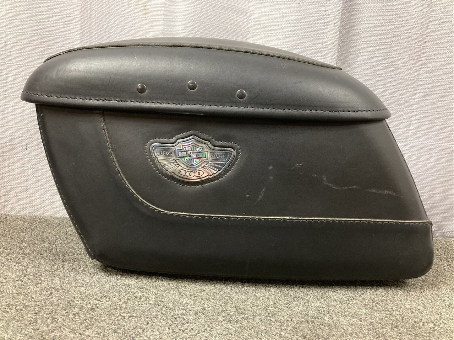 HARLEY DAVIDSON 20975-A LH 100TH ANNIVERSARY SADDLEBAG LH ONLY NO KEY