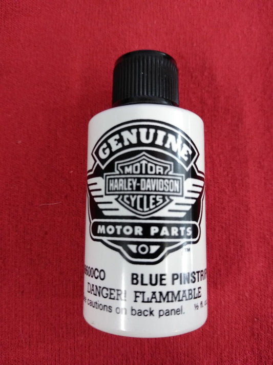 NEW Harley Davidson Touch Up Paint 1/2 fl oz. / 98600CO Blue Pinstripe