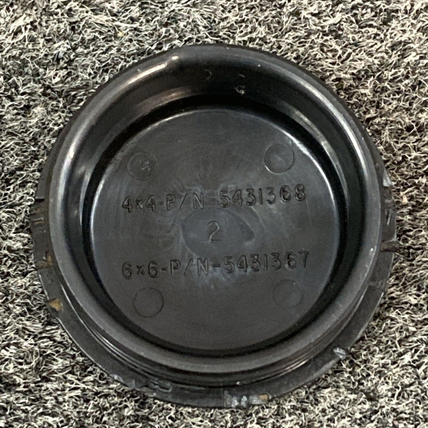 REPLACES POLARIS 5431368 CAP, HUB