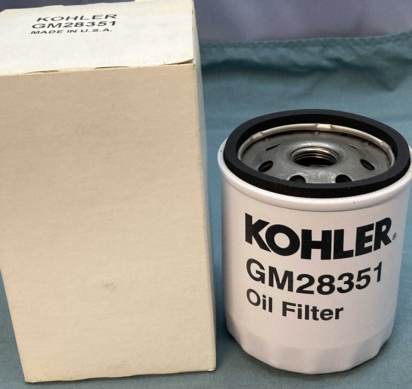 NEW GENUINE KOHLER GM28351 ELEMENT, OIL FILTER