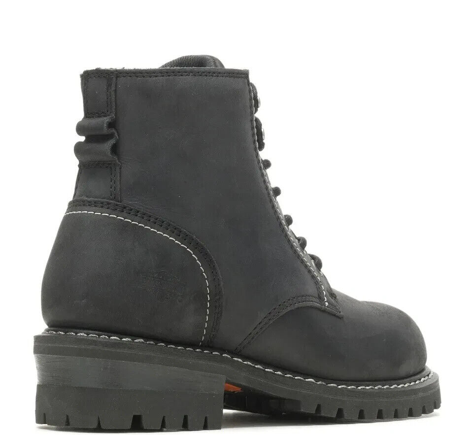 NEW HARLEY DAVIDSON D87236 SIZE 9.5 WOMEN'S BENTLER 5" BLACK MOTORCYCLE BOOTS