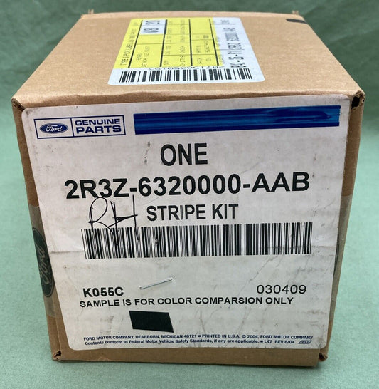 NEW GENUINE FORD 2R3Z-6320000-AAB "MUSTANG" STRIPE KIT RH BLACK