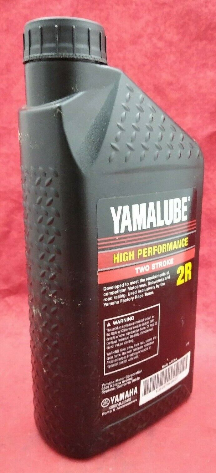 NEW Yamalube High Performance Two Stroke 2R Oil / 1 Quart LUB-2STRK-2R-QT