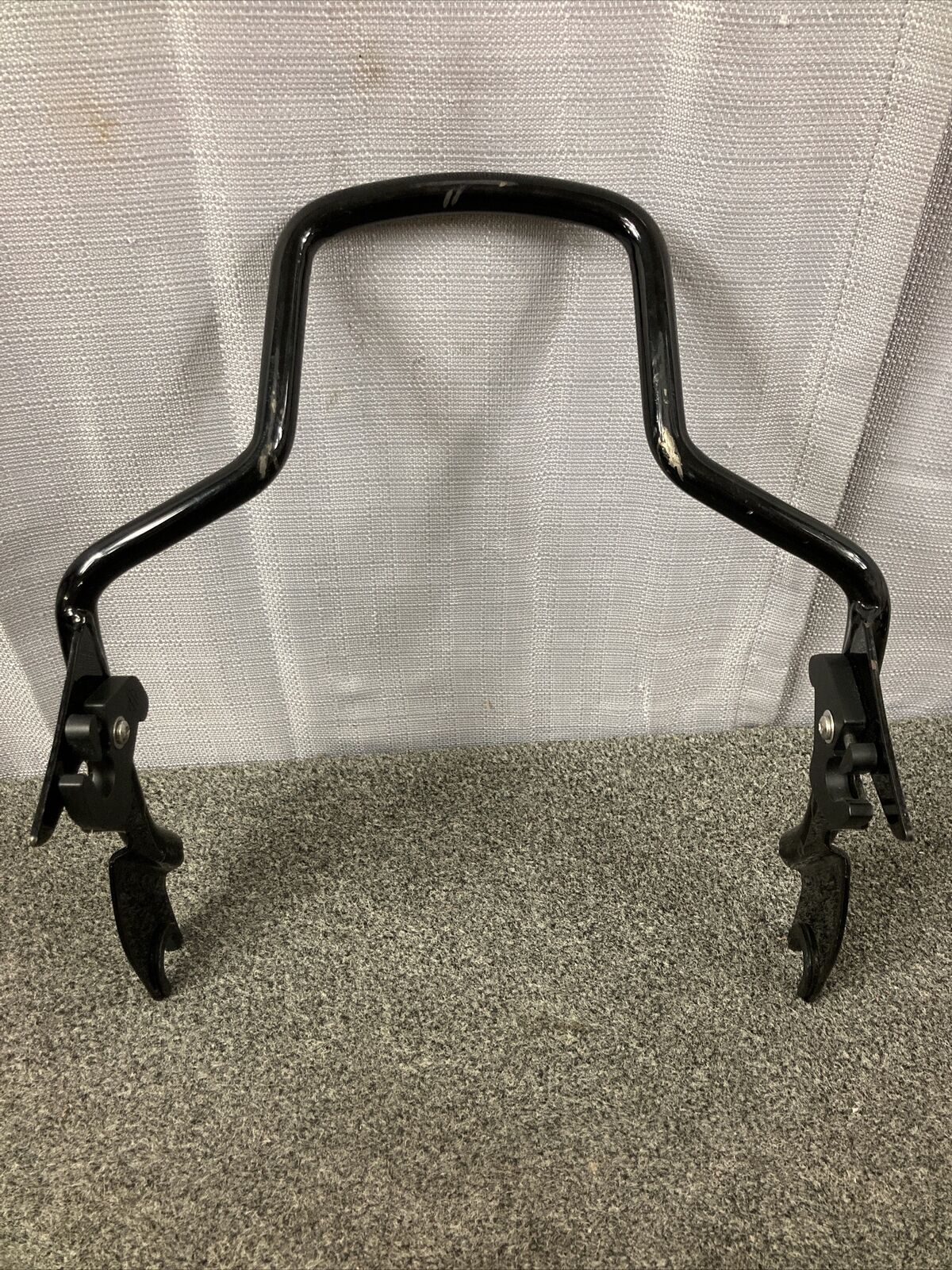 HARLEY DAVIDSON 54248-09A H-D DETACHABLES SISSY BAR UPRIGHT GLOSS BLACK